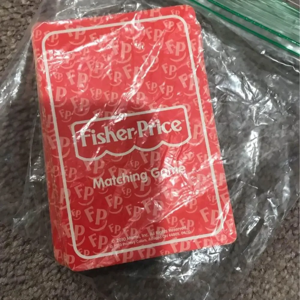 Fisher price matching card game